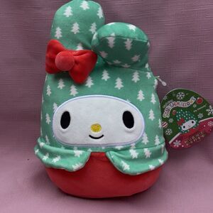 NWT Hello Kitty & Friends My Melody Christmas Original Squishmallows Plush 9 "